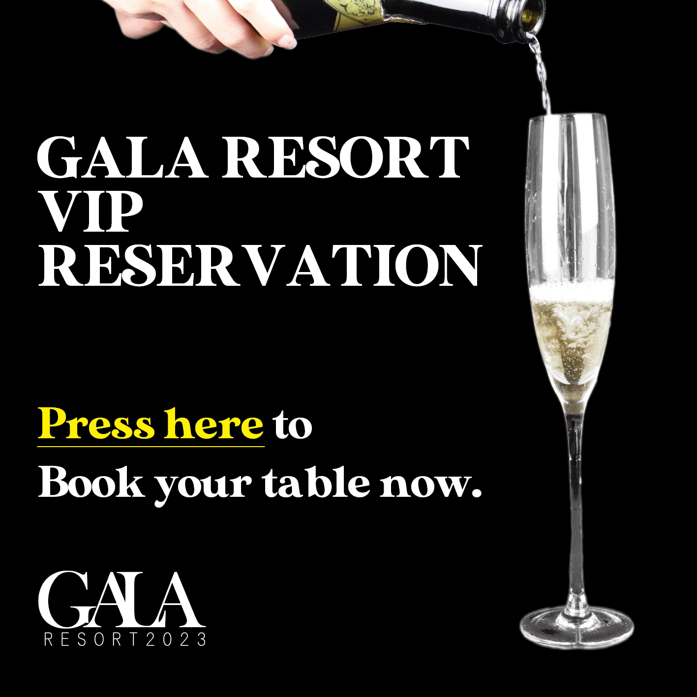 GALA Resort VIP reservation